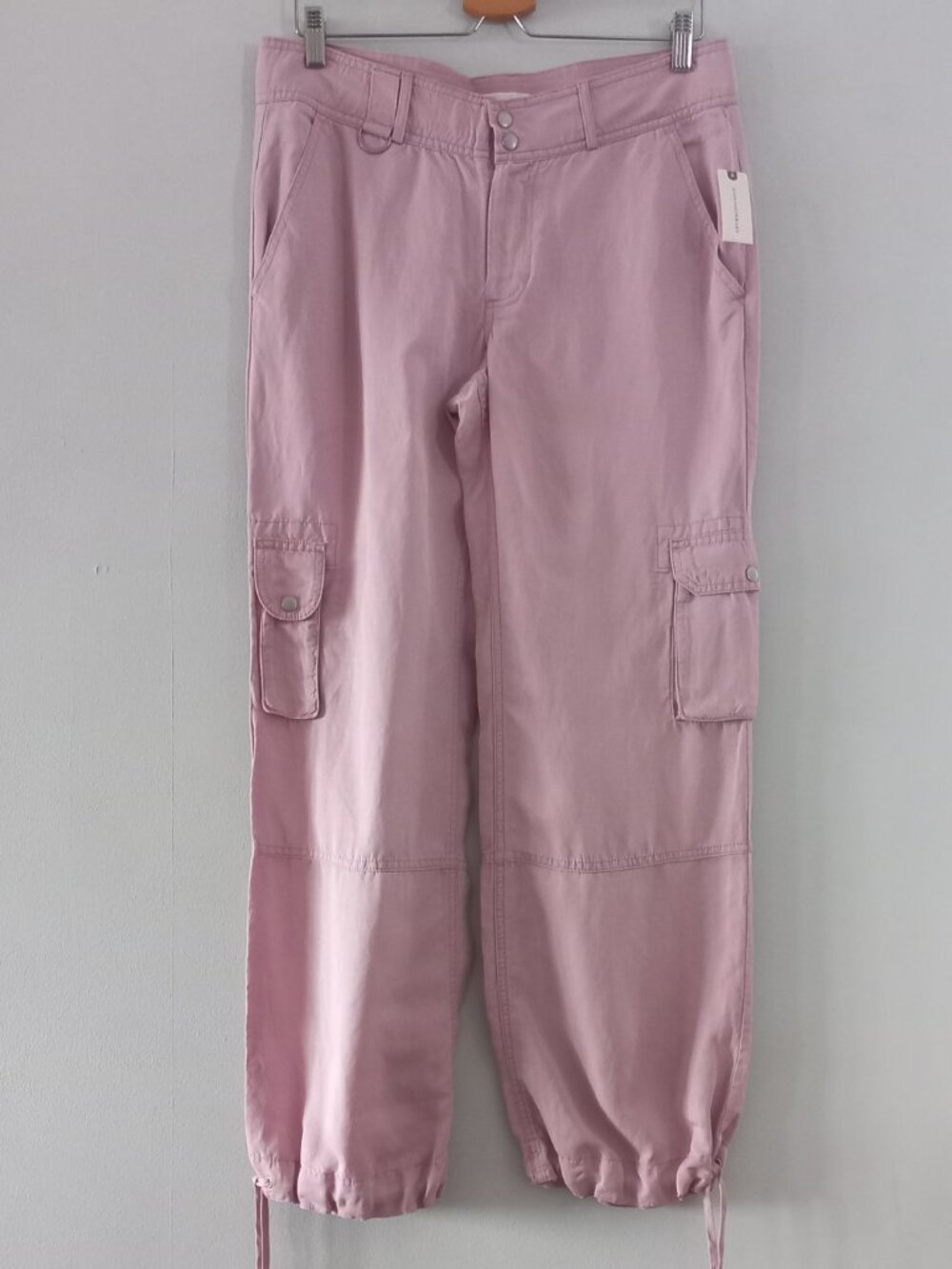 ANTHROPOLOGIE dusty pink cargo pants NWT